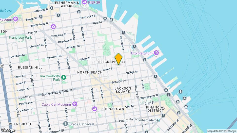 280 Green St Mapa y Detalles de la Ubicación