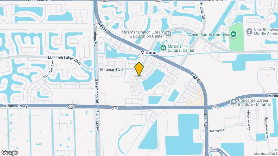 11938 SW 26th Ct Map and Location Details