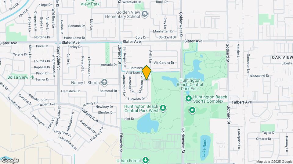 17821 San Leandro Ln Map and Location Details