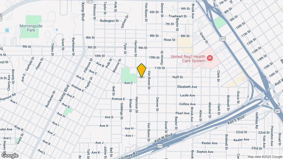 2011 Huff St Map and Location Details