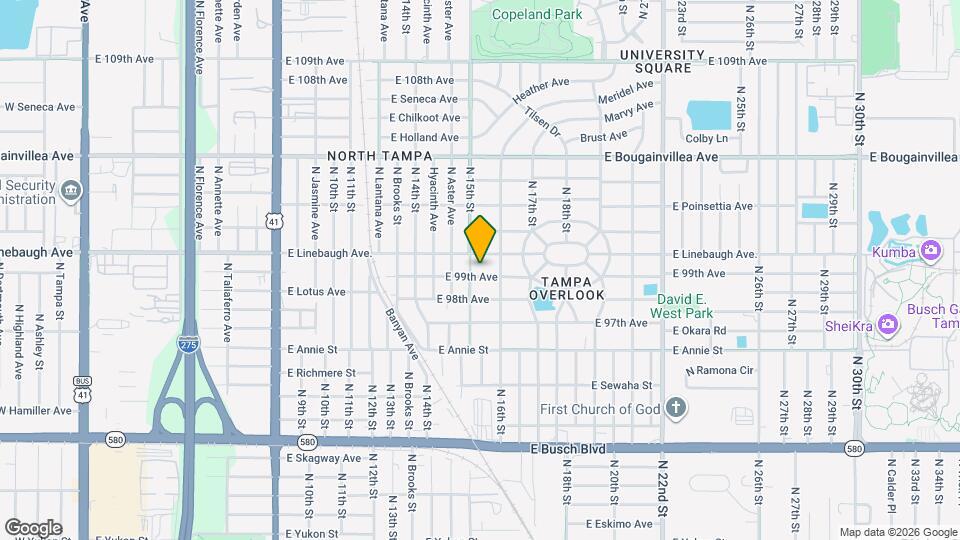 1504 E 99th Ave Map and Location Details