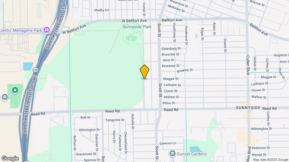 9005 Comal St Map and Location Details