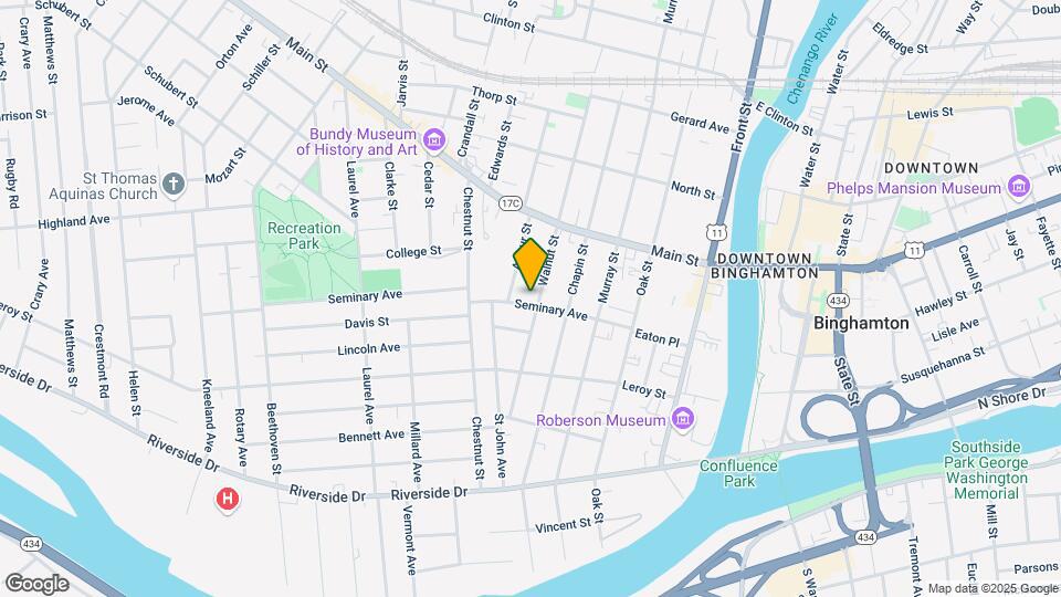 40 Seminary Ave, Unit 406 Map and Location Details