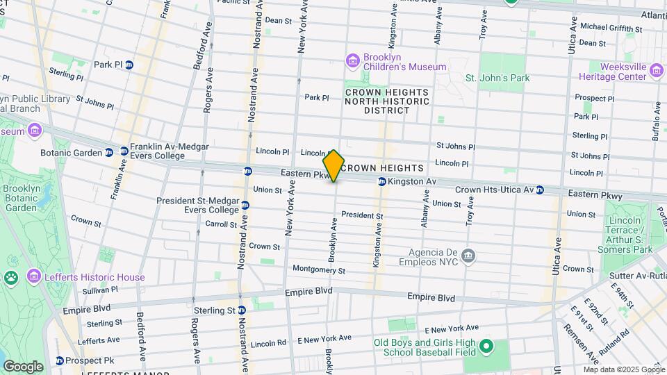294 Brooklyn Ave Map and Location Details