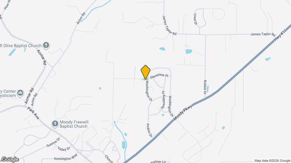 1256 Washington Dr Map and Location Details