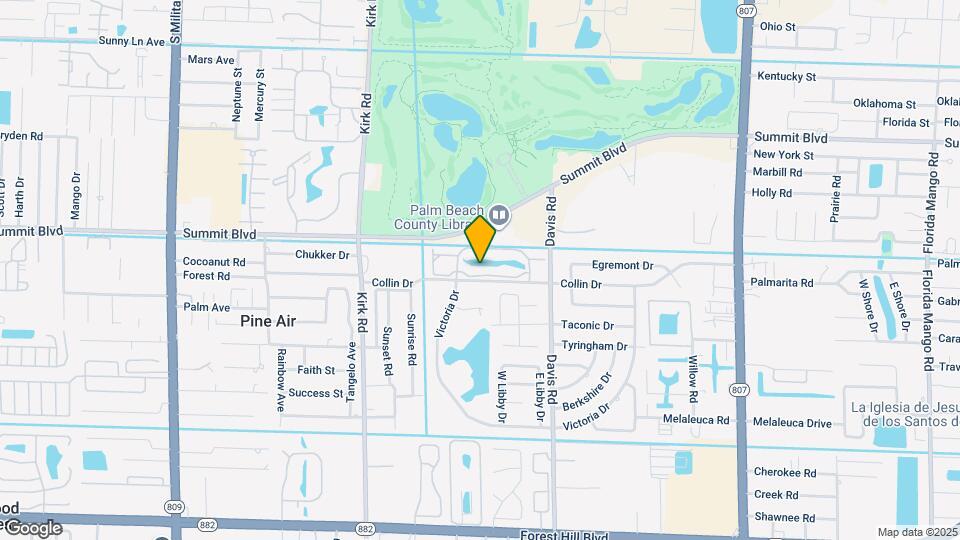 3687 Collinwood Ln Map and Location Details