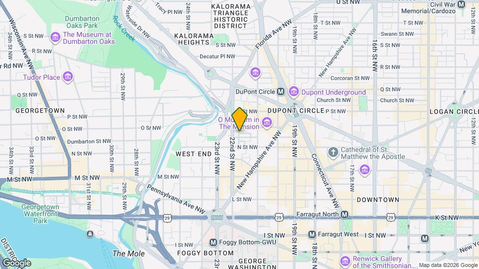 2143 Newport Place NW Map and Location Details
