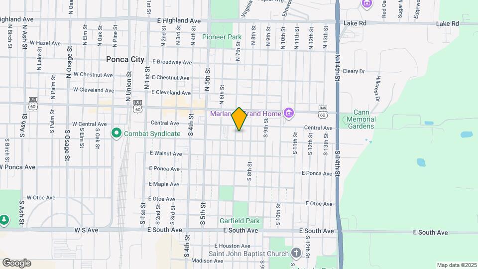 211 S 7th St Map and Location Details