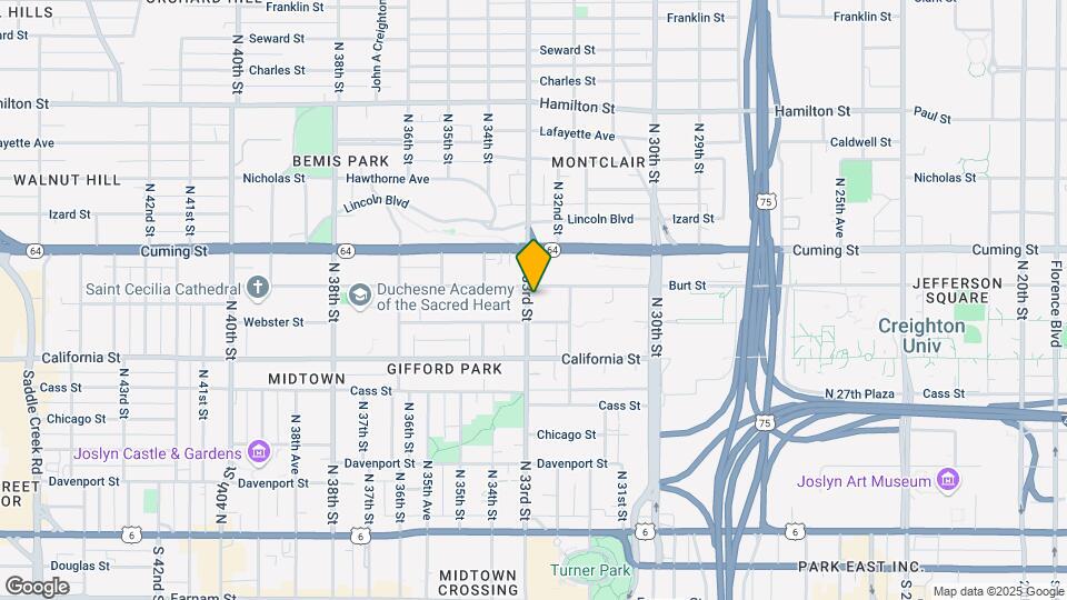 717-719 N 33rd St Map and Location Details