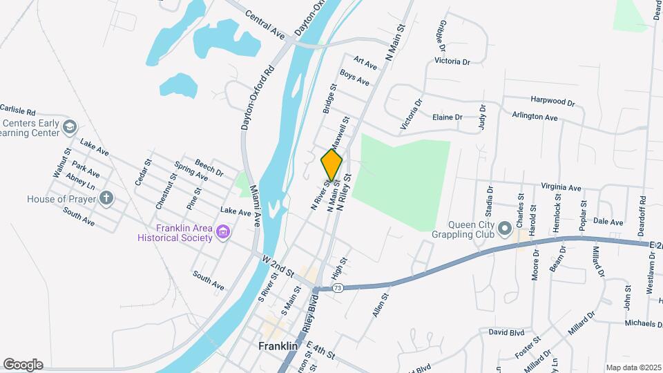 128 N River St Map and Location Details