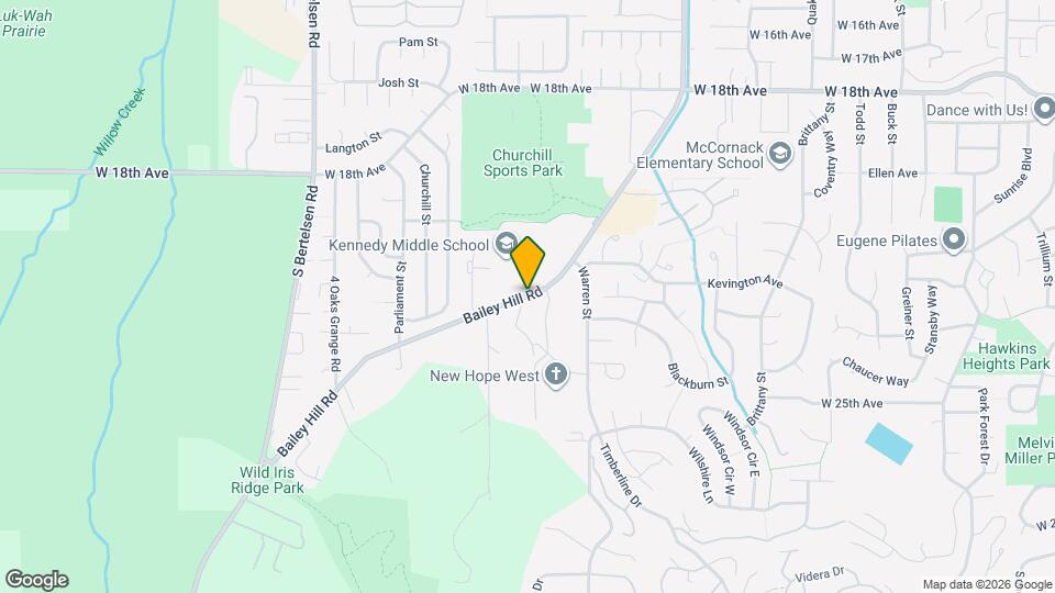 2159 Bailey Hill Rd Map and Location Details