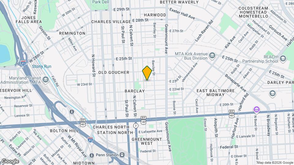 309 E 23rd St Mapa y Detalles de la Ubicación