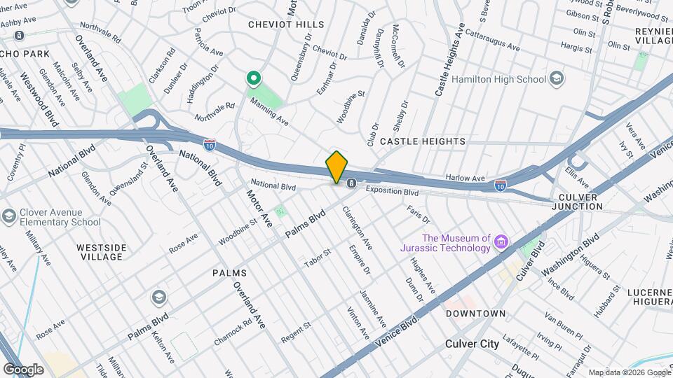 10050 National Blvd, Unit 4 Map and Location Details