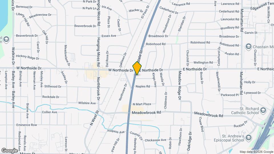 214 Melbourne Rd Map and Location Details