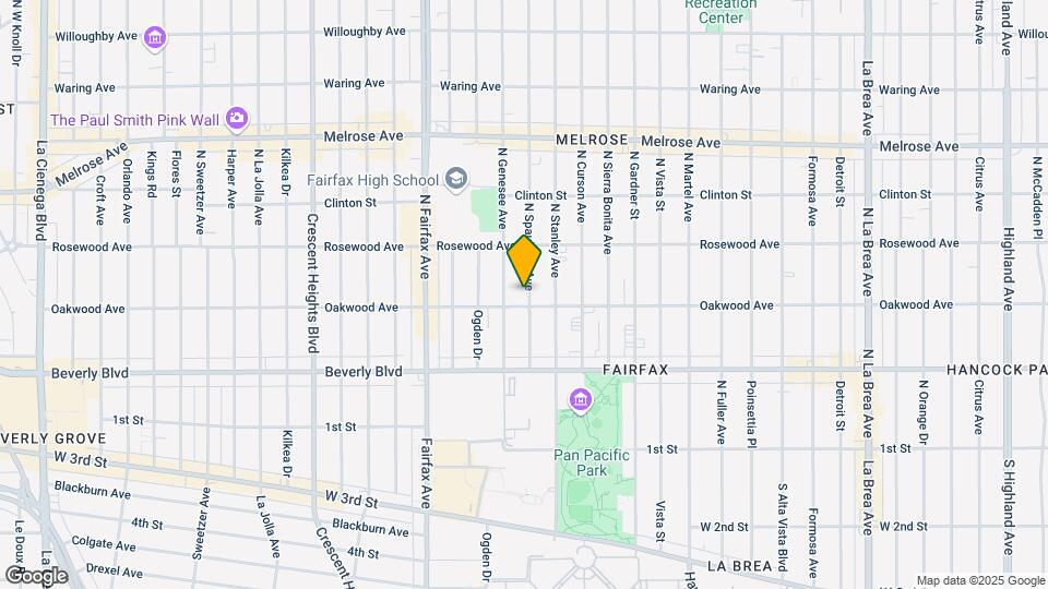 415 N Spaulding Ave Map and Location Details