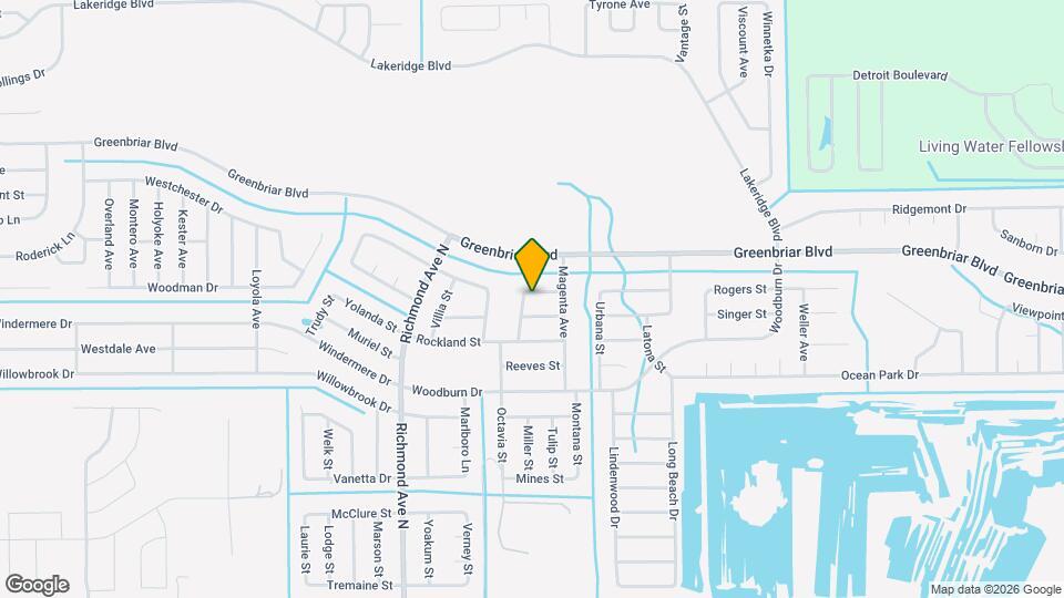 1938 Laverna Ave Map and Location Details