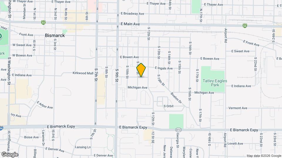 1103 E Indiana Ave Map and Location Details