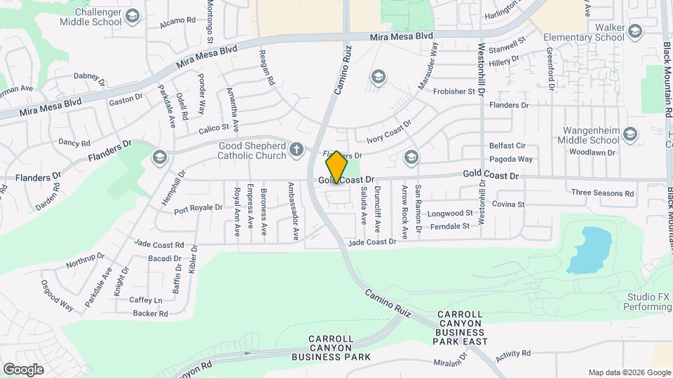 8281 Gold Coast Dr Map and Location Details