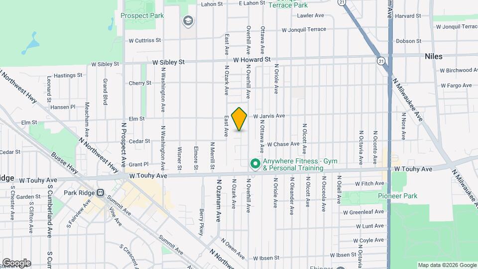 7719 W Sherwin Ave Mapa y Detalles de la Ubicación