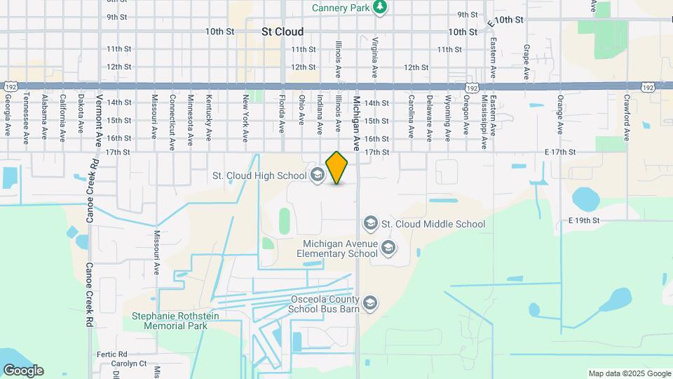 715 Michigan Ct Map and Location Details