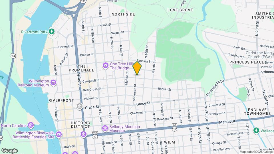 901 Campbell St Mapa y Detalles de la Ubicación