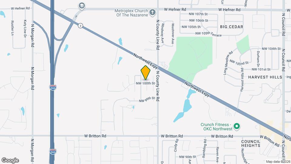 10101 Carnie Cir Map and Location Details