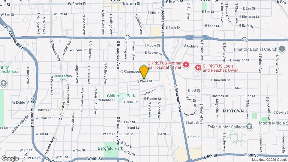 406 E Wells St Mapa y Detalles de la Ubicación