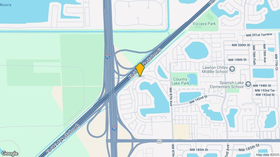 8913 NW 194th Terrace Map and Location Details