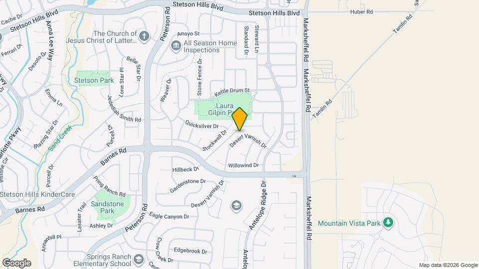 4898 Desert Varnish Dr Map and Location Details