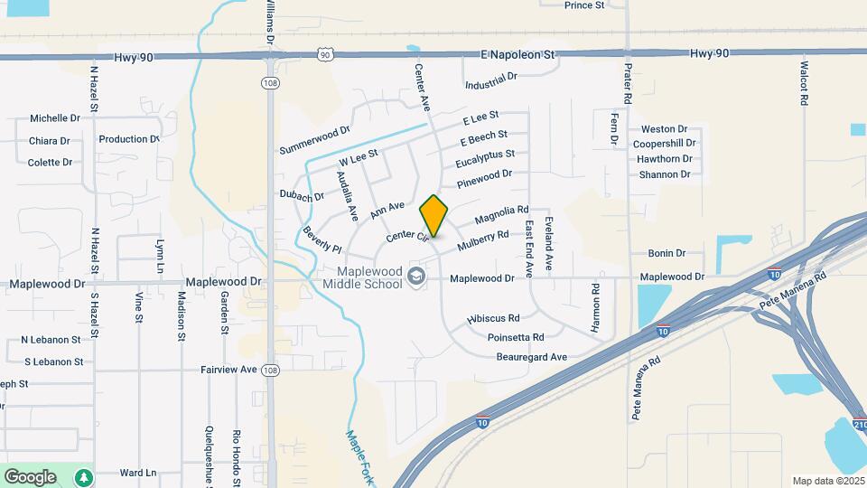 107 Center Cir, Unit 107 Map and Location Details