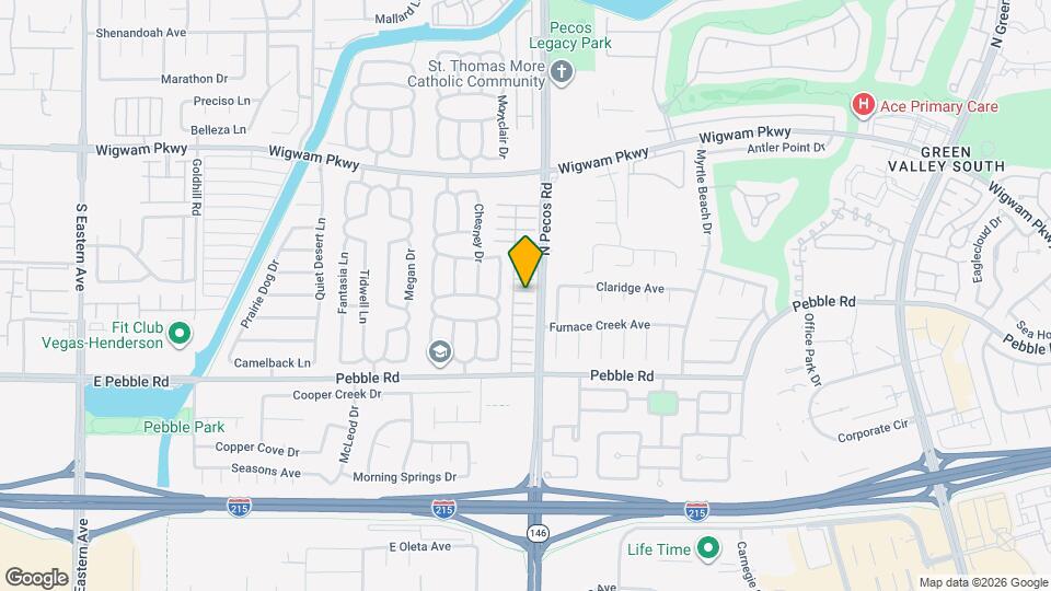 2605 Glen Green Ave Map and Location Details