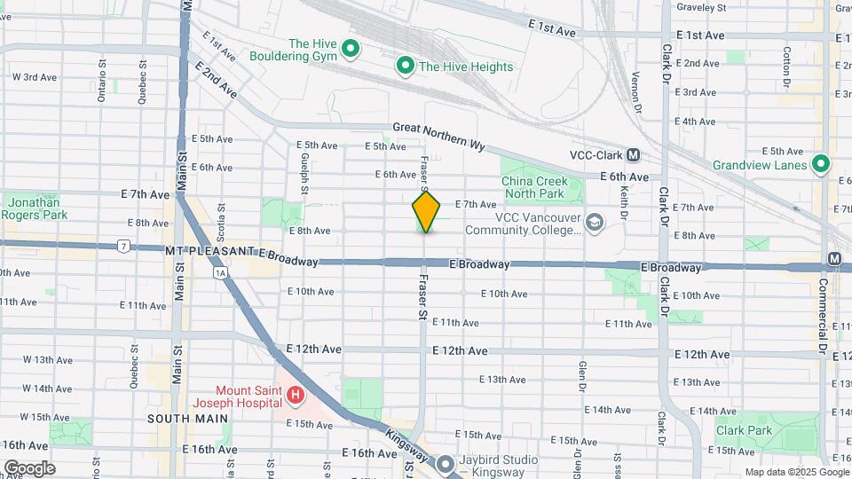 2428 Fraser St Map and Location Details