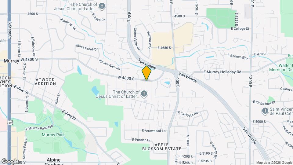 4901 S Laura Dr, Unit Entire home Map and Location Details