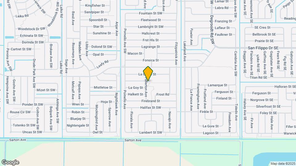 3143 Fullerton Ave Map and Location Details