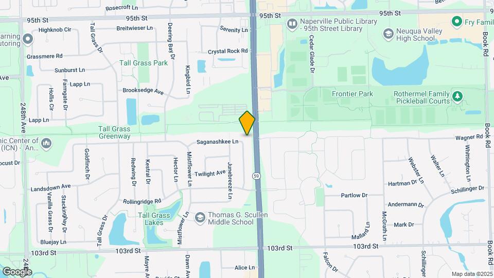 3003 Saganashkee Ln Map and Location Details