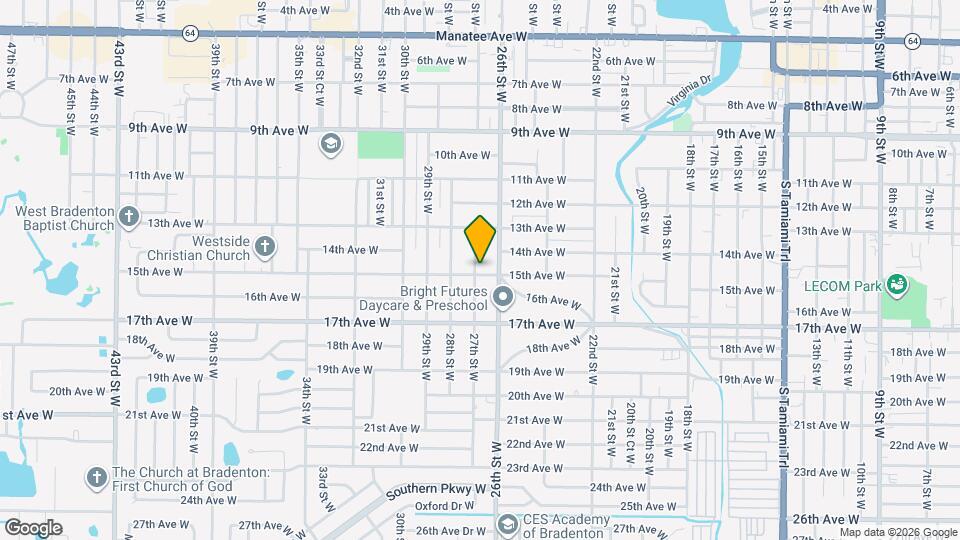1417 27th St W Map and Location Details