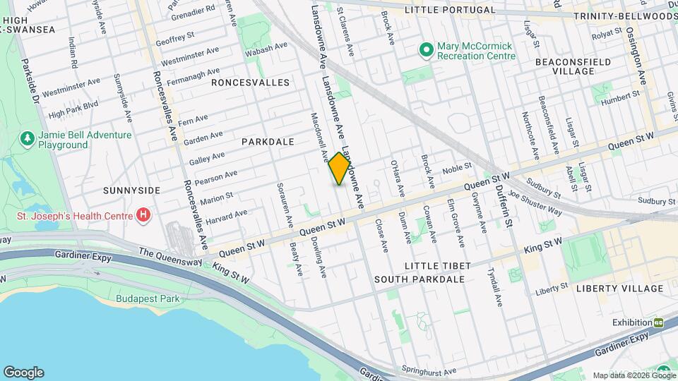 39 Macdonell Ave Map and Location Details