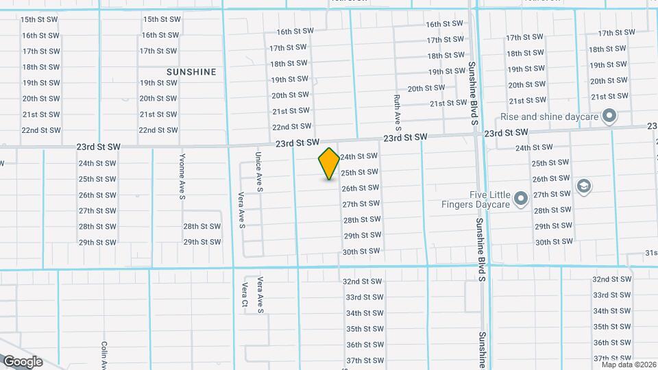 3404 26th St SW Mapa y Detalles de la Ubicación