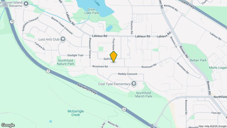 2526 Rosstown Rd Map and Location Details