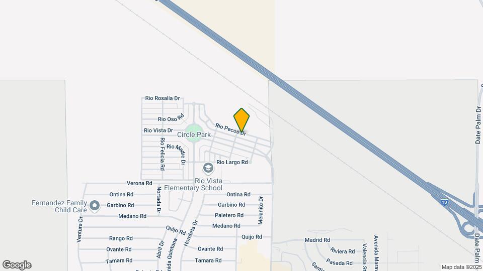 67829 Rio Pecos Dr Map and Location Details