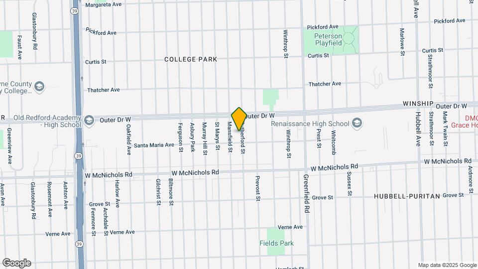 17339 Rutherford St Mapa y Detalles de la Ubicación