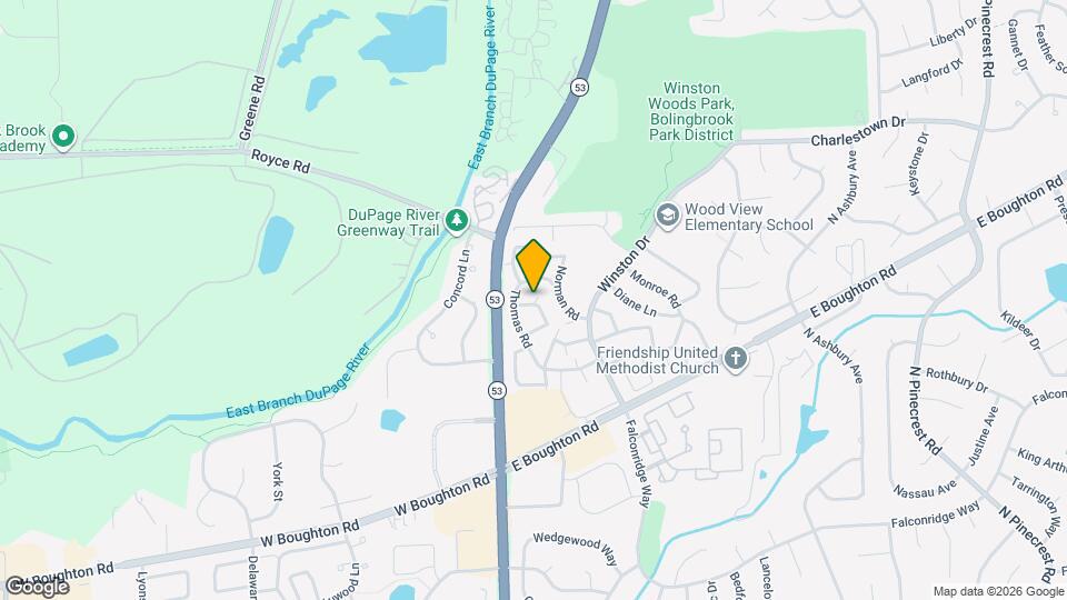 140 Leslie Ln Map and Location Details