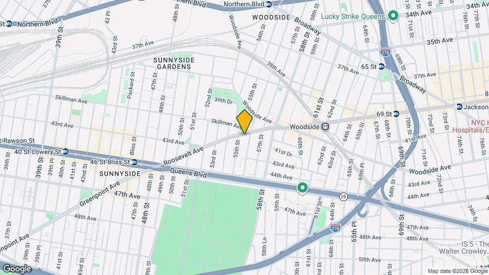 5512 Roosevelt Ave, Unit 2 Floor Map and Location Details