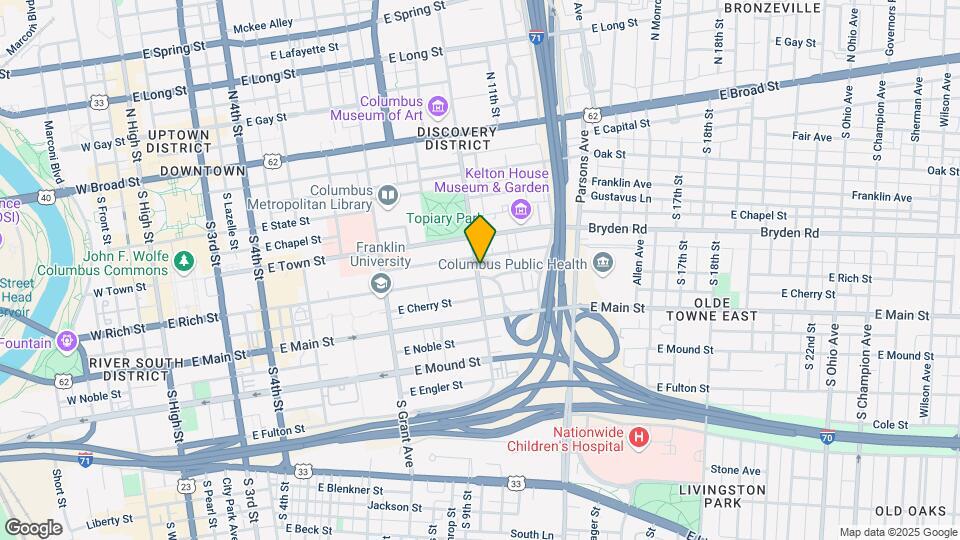 212-226 S Washington Ave Mapa y Detalles de la Ubicación