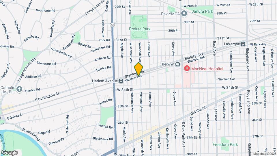 3310 Wenonah Ave Map and Location Details