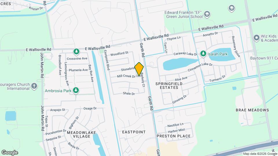 5006 Mill Creek Dr Map and Location Details