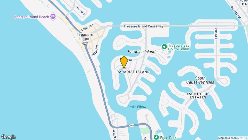 10128 Yacht Club Dr Map and Location Details