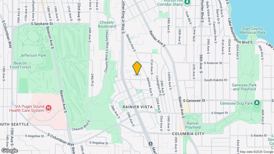 2996 S Dakota St Map and Location Details