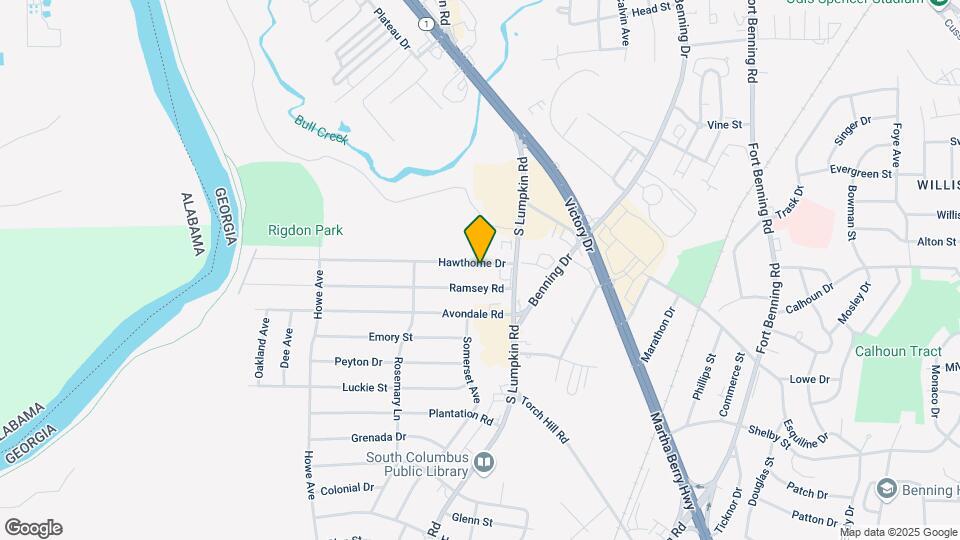 2968 Hawthorne Dr Mapa y Detalles de la Ubicación