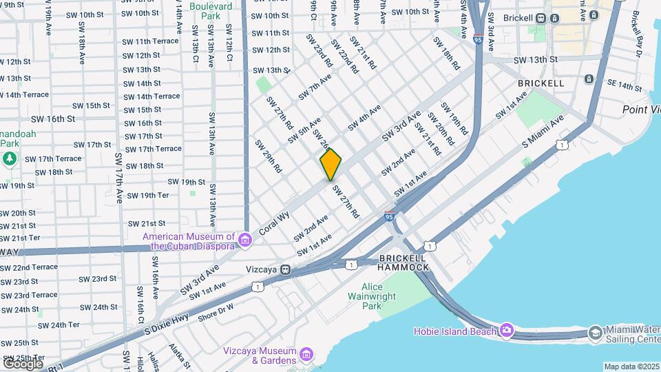 2701 SW 3rd Ave Map and Location Details